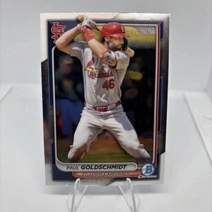 2024 Bowman Chrome - Paul Goldschmidt #68 rifrattore /499 St Louis Cardinals MLB - Foto 1 di 2