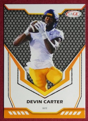 2024 SAGE HIT #27 Devin Carter West Virginia Mountaineers - Image 1 of 2