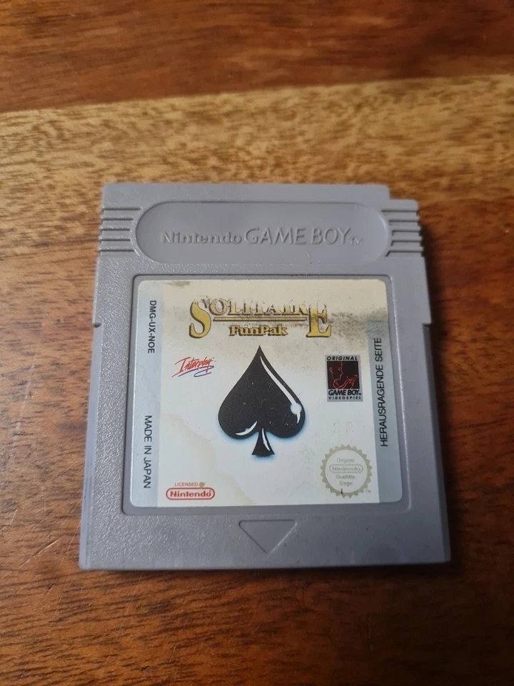 Solitaire Fun Pak Nintendo Gameboy gebraucht nur Modul - Bild 1 von 2