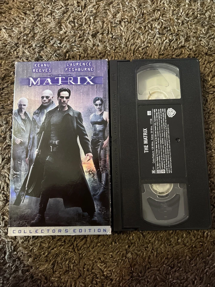 Warner Bros The Matrix Collectors Edition VHS Tape 1999 V12 - Image 1 of 1