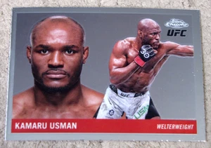2025 Topps Chrome UFC Kamaru Usman '55 Topps' Insert #55T-1 - Picture 1 of 2