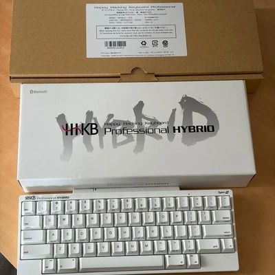PFU HHKB Professional HYBRID PD-KB800YSC Type-S US English Layout Snow - Image 1 of 4