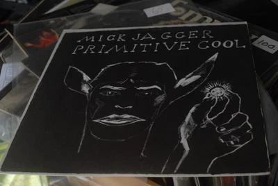 ROLLING STONES MICK JAGGER lp primitive cool Hong Kong CYA 1229 1987 CBS SONY - Image 1 of 4