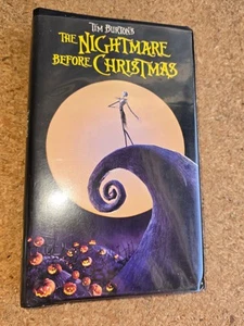 Tim Burton's The Nightmare Before Christmas VHS Home Video Family Gift - Picture 1 of 13