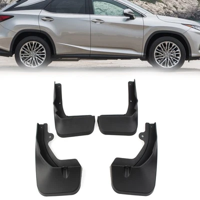 Front Rear Mud Flaps Splash Mud Guard Fenders For Lexus RX350 RX450H 2020-2022 - Image 1 of 4