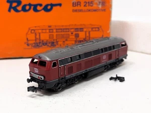 Roco Échelle N / Locomotive Diesel Br 215 (DB) Non Fonctionnel Pièces de - Photo 1/11