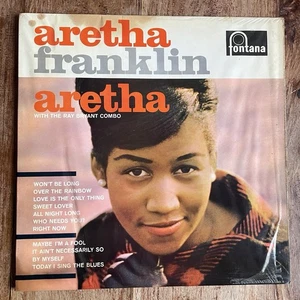 ARETHA FRANKLIN - ARETHA VG+/EX- VINYL LP / FIRST PRESSING FONTANA UK - Picture 1 of 11