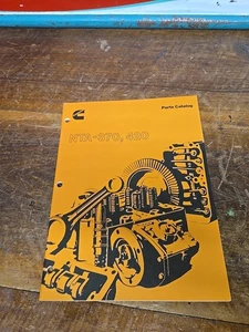 Cummins NTA 370 420 Series Engines Parts Catalog Manual Big Cam II 3379580-00 - Picture 1 of 5