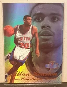 1997-98 Flair Showcase Allan Houston Row 3 Card - New York Knicks - Picture 1 of 1