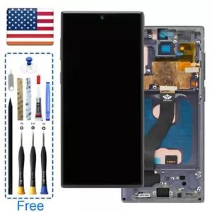 Digitalizador de pantalla táctil LCD OLED + marco para Samsung Galaxy Note 10 N970U - Imagen 1 de 2