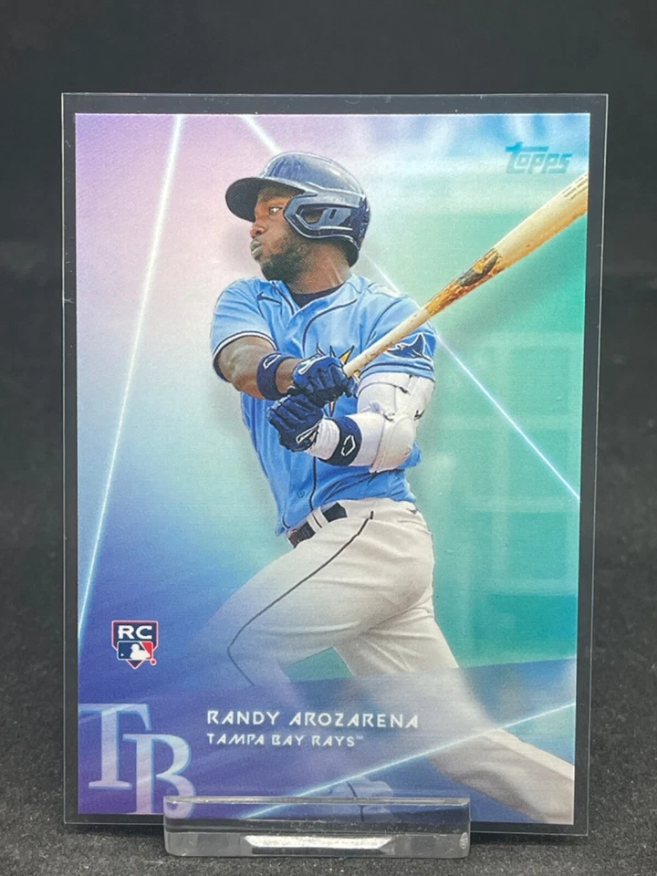2020 Topps X Steve Aoki Wave 2 Randy Arozarena #50 Rookie RC Tampa Bay Rays - Image 1 of 1