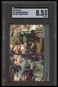 1993 Pro Set #CC9 Deion Sanders / Terrell Buckley College Connections SGC 8.5 - Picture 1 of 2