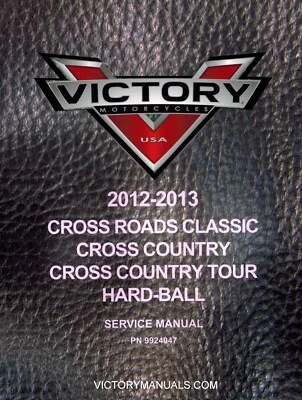 MANUAL DE SERVICIO VICTORY CROSS ROAD CLASSIC 2012-2013 Foto 1 de 2