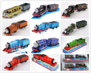 NIB!! THOMAS TANK ENGINE + 1 TRUCK MOTORIZED TRAIN SPENCER/GORDON/EDWARD/DONALD - Picture 1 of 24