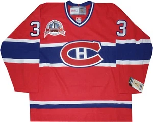 Montreal Canadiens Patrick Roy CCM M550 Throwback Trikot Neu Etikett Crease Medium - Bild 1 von 9