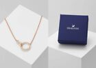 New in Gift Box SWAROVSKI 5489573 Rose Gold Sparkle Hand Symbolic Necklace 