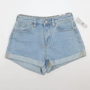 PacSun Womens Size 25 "Mom Short" Light Wash Cuffed Hem Denim Jeans Casualwear - Picture 1 of 8