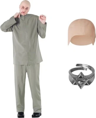 MORPH COSTUMES Böser Mann Kostüm Herren Evil Doctor Film Karneval Halloween Verkleidung M - 3XL