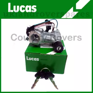 CLASSIC MINI STEERING COLUMN IGNITION SWITCH + 2 KEYS BHM7107 LUCAS 1976 TO 96 - Picture 1 of 9
