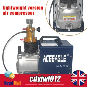 4500PSI 300BAR Electric Compressor Pump PCP High Pressure Air Pump Water Cooling - Picture 1 of 13