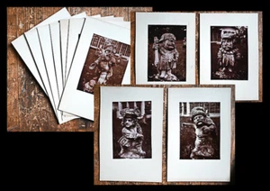 c1920 Barock-Zwerge Salzburger Zwergelgarten Sammlung von 8 Original-Photos - Bild 1 von 1