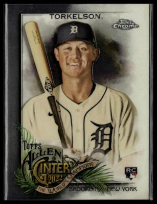 2022 Topps Allen & Ginter Chrome #208 Spencer Torkelson - Image 1 of 2