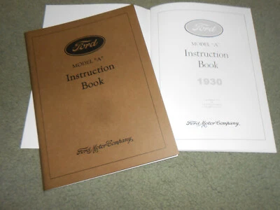 1930 FORD МОДЕЛЬ АВТОМОБИЛЯ И AA ГРУЗОВИК ИНСТРУКЦИЯ КНИГА / ' 30 РУКОВОДСТВО ПОЛЬЗОВАТЕЛЯ - Изображение 1 из 2