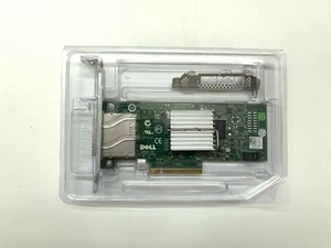 Dell PERC H200E 6Gbps SAS HBA Dual-Port External RAID Controller 012DNW 12DNW - Picture 1 of 5
