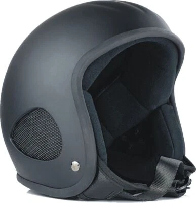 Bores Helm SRM Slight 3 Finale Jethelm mit Textil Innenfutter Matt Schwarz - Bild 1 von 3