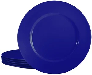 6pc Melamine Dinner Plate Set - Picture 1 of 20