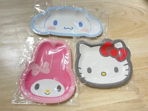 Platos de papel Sanrio Hello kitty My melody Cinnamoroll Kawaii de Japón - Imagen 1 de 7
