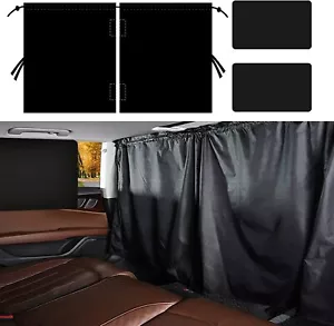 Cortinas de coche cortina de protección solar para automóvil cortinas separadoras ventana lateral protección visual. - Imagen 1 de 9