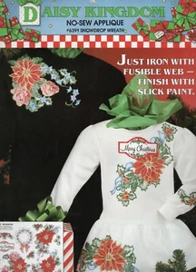REINO MARISÍA ~ Apliques sin coser #6391 - Flores de pascua y decoración de navidad a1 - Imagen 1 de 6
