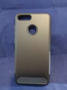 Omoton- Slim Black Flexible Silicon Phone Case Huawei Honor 7X USA Ship (7793-98 - Picture 1 of 8