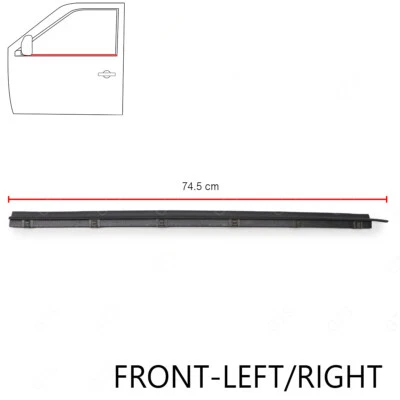 Fits Toyota Corolla Sedan KE20 E20 1970 74 Lh/Rh Outer Weatherstrip Door Belt Foto 1 de 4