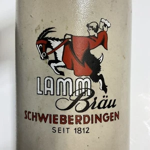1 litro cordero Bräu Schwieberdingen desde 1812 Stein KitchenGnu - Imagen 1 de 19