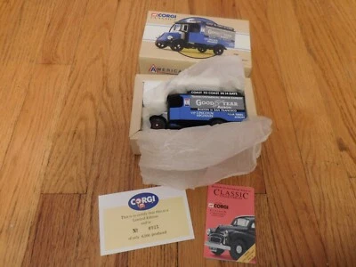 Camión Mattel Corgi Classics 98481 1993 Mack Goodyear Wingfoot Express sin usar, en caja original Foto 1 de 2