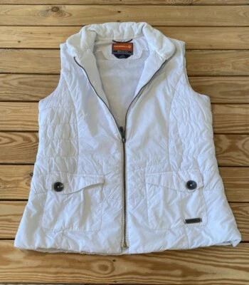 Merrell Women’s Full zip Opti Warm Puffer vest size L White AO - Image 1 of 4