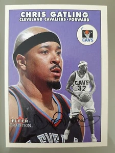 2000-01 Fleer Tradition Chris Gatling #140 Cleveland Cavaliers NBA Basketball - Picture 1 of 1
