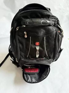 Wegner Swiss Gear Travel Laptop Backpack Multi Compartment Carry On Bag Black - Photo 1/19