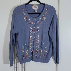 Pullover Tiara Vintage Blau Größe L - Bild 1 von 7