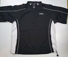 Marucci Mens Size Xl 1/4 Zip Shirt Drawstring At Hem Baseball Athletic Black