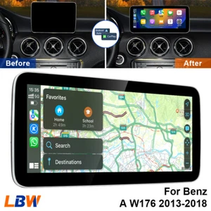 Navi Car Linux Screen Wireless Carplay 10.25'' For Mercedes Benz A W176 2013-18 - Picture 1 of 12