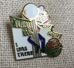 Colorado 100th Rose Parade I Was There Sombrero Solapa Pinback - Imagen 1 de 2