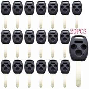 20PCS for HONDA Accord CRV Replace 2010-2013 Remote Key Case Fob 4 Buttons - Imagen 1 de 7