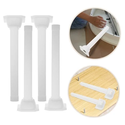  4pcs Folding Table Legs Heavy Duty Plastic Hairpin Table Legs Foldable - Image 1 of 4