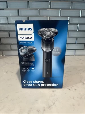Afeitadora facial recargable para hombre Philips Norelco X5004/84 - negra Foto 1 de 3