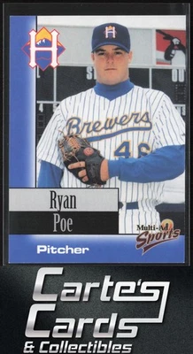 Ryan Poe 1998 Multi-Ad Helena Brewers #28 Helena Brewers - Image 1 of 2
