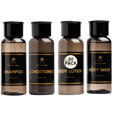 80 Piece Set Hotel Guest Soaps for Bathroom, Travel Size Bulk AirBnB Toiletries - Image 1 of 4