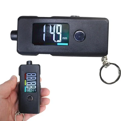 2 in1 LCD Digital Tire Pressure Gauge Reader Checker & Tread Depth 0-100 PSI US - Image 1 of 4